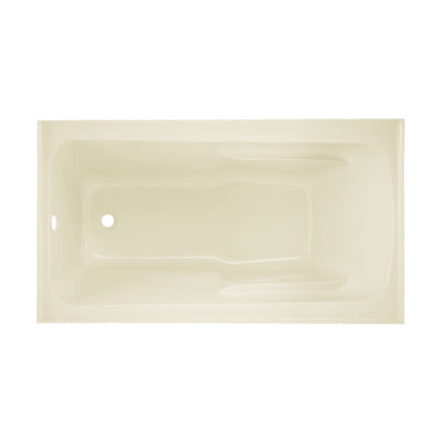 Swiss Madison Voltaire 54" x 30" Left-Hand Drain Alcove Bathtub with Apron in Bisque SM-AB549BQ