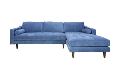 ANDERSON RAF SECTIONAL - DENIM BLUE