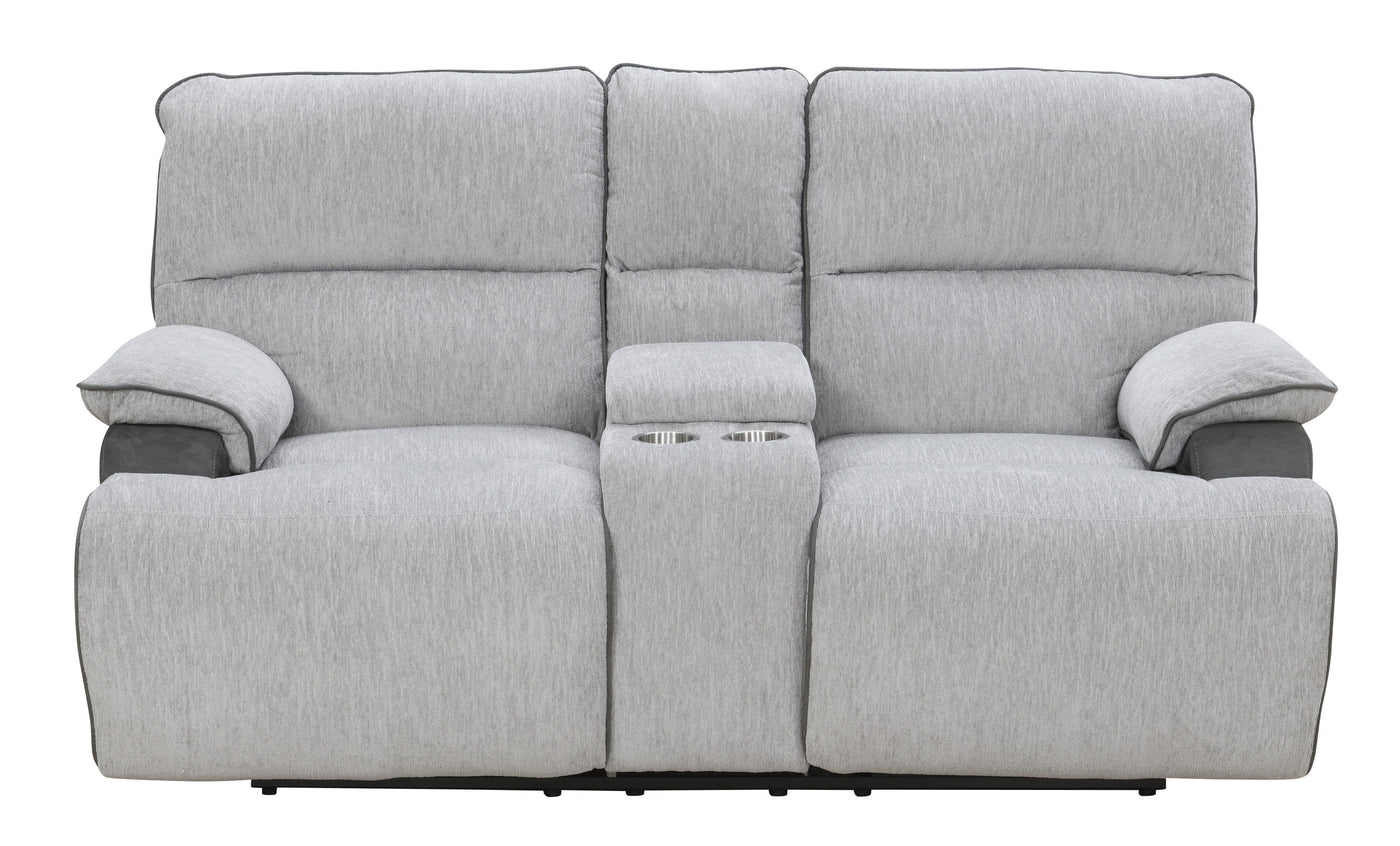 Cyprus - 3 Piece Reclining Living Room Set - Gray