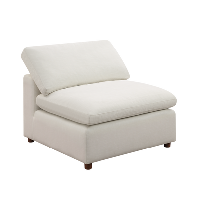 Modern Modular Sectional Sofa Set, Self-customization Design Sofa, White