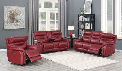 Fortuna - 3 Piece Living Room Set - Red