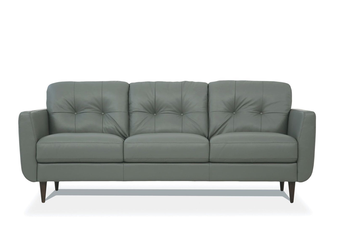 ACME Radwan Sofa, Pesto Green Leather 54960