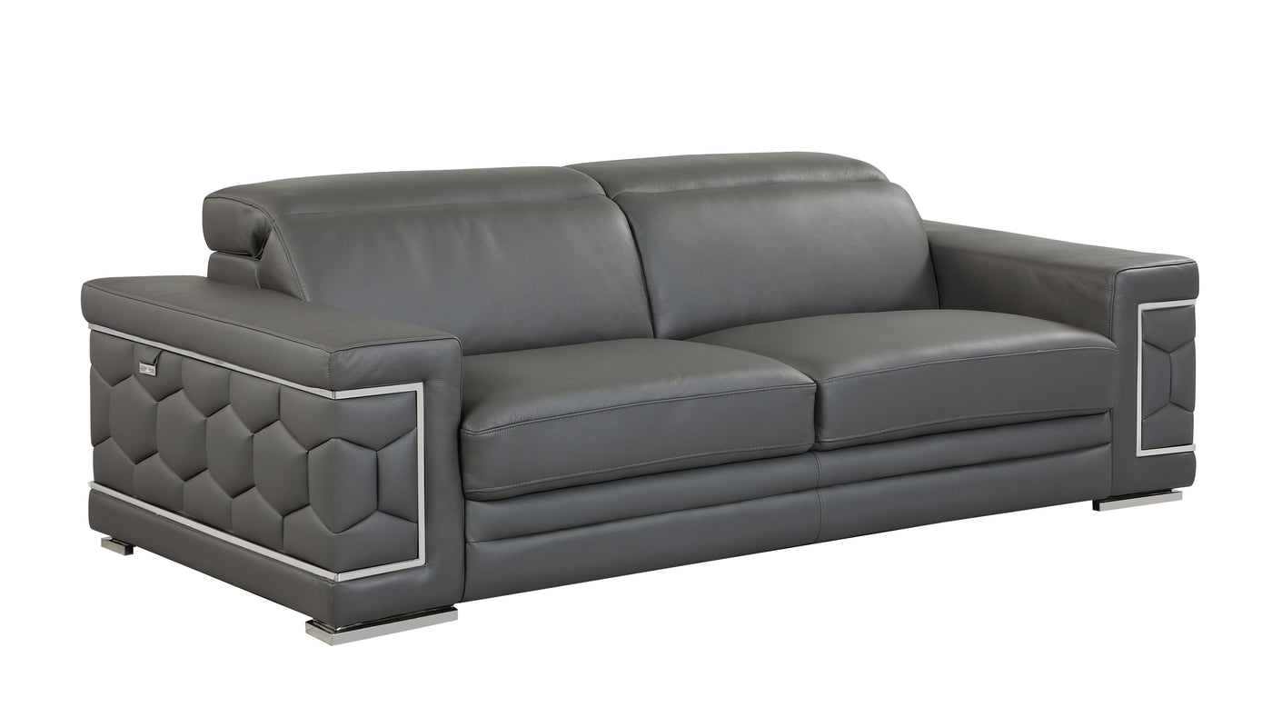 Top Grain Italian Leather Sofa