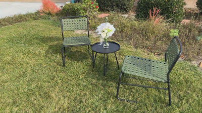 Kinger Home Olive 3-Piece Outdoor Patio Set | Stylish & Comfortable Design