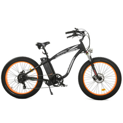 UL Certified-Ecotric Hammer Electric Fat Tire Beach Snow Bike - Orange for Canada