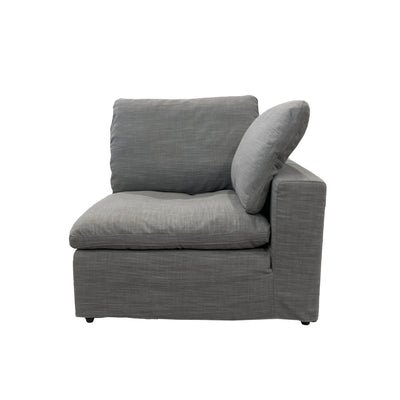 Harper Petite Grey Sectional - 5 Seat Configuration