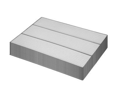 BenchFoods LARGE STAINLESS STEEL MESH TRAYS MT85