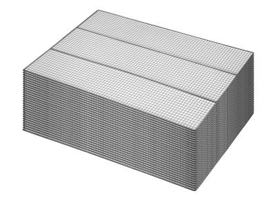 BenchFoods LARGE STAINLESS STEEL MESH TRAYS MT85