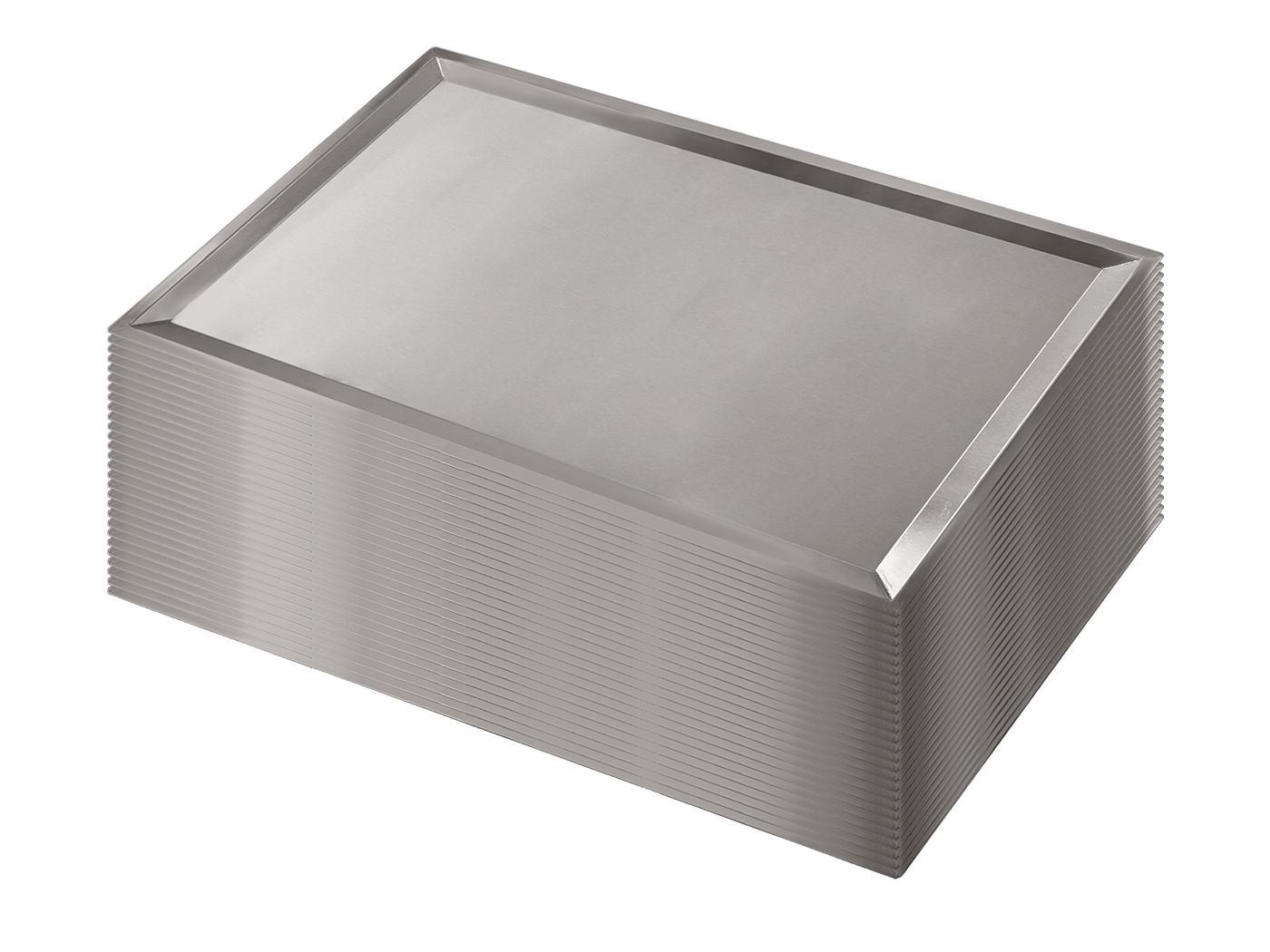 Bench Foods LARGE STAINLESS STEEL PAN TRAYS 28-PT85