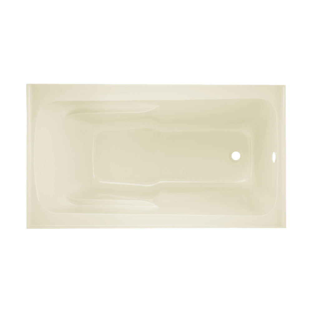 Swiss Madison Voltaire 54" x 30" Right-Hand Drain Alcove Bathtub with Apron in Bisque SM-AB550BQ