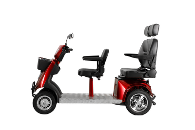 Electric Mobility Recreational Travel Scooter for Adults,Mobility Scooters for Seniors, 4 Wheel Powered Mobility Scooters,