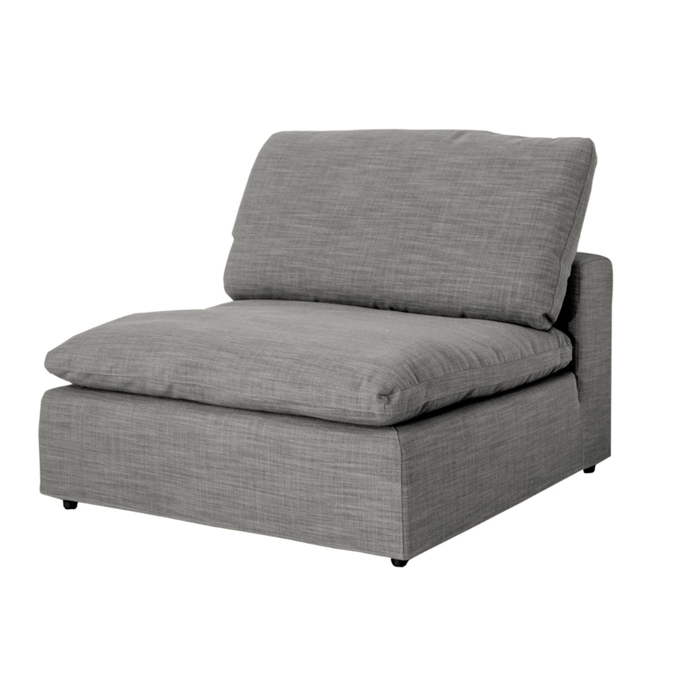 Harper Luxe Grey Sectional - 5 seat Configuration