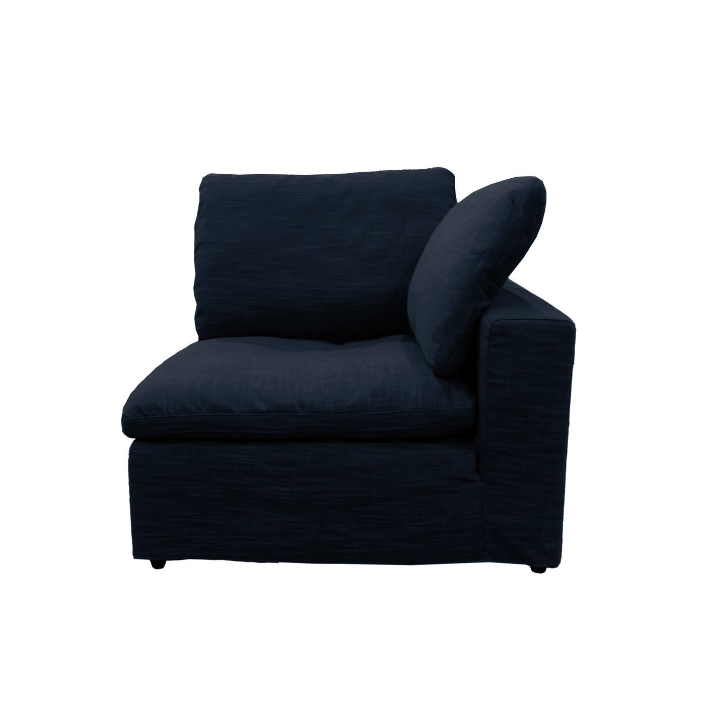 Harper Petite Navy Sectional - 5 Seat Configuration