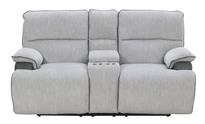 Cyprus - 3 Piece Reclining Living Room Set - Gray