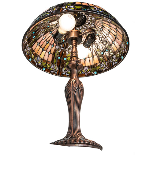 Meyda Lighting 22.5"h Fleur-de-lis Table Lamp - 81447