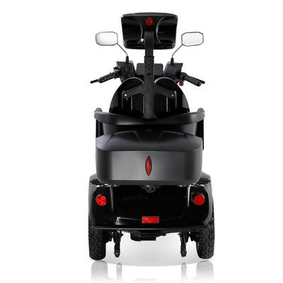 Fastest Mobility Scooter With Four Wheels For Adults & Seniors, Red 800W