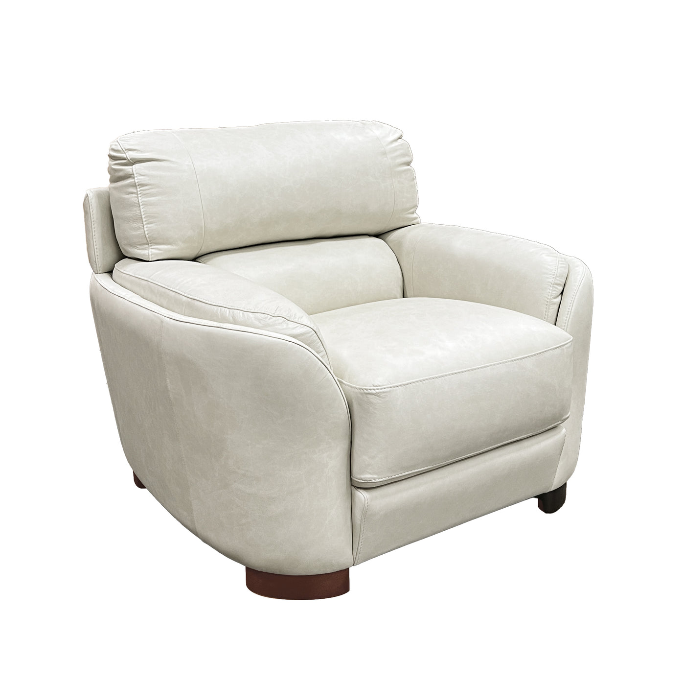 ACME Edrice Chair , Ice Gray Top Grain Leather LV02202