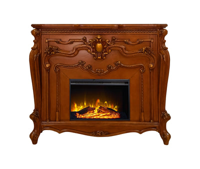 ACME Picardy FIREPLACE Honey Oak Finish AC01344