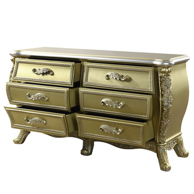 ACME Cabriole SERVER Gold Finish DN01486