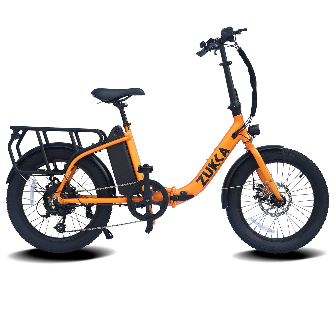 Electric Bike for Adults, 500W Motor 25MPH Max Speed, 48V 10AH Removable Battery, 20" Fat Tire Foldable Electric Bike  and 7-Speed Electric Bicycles