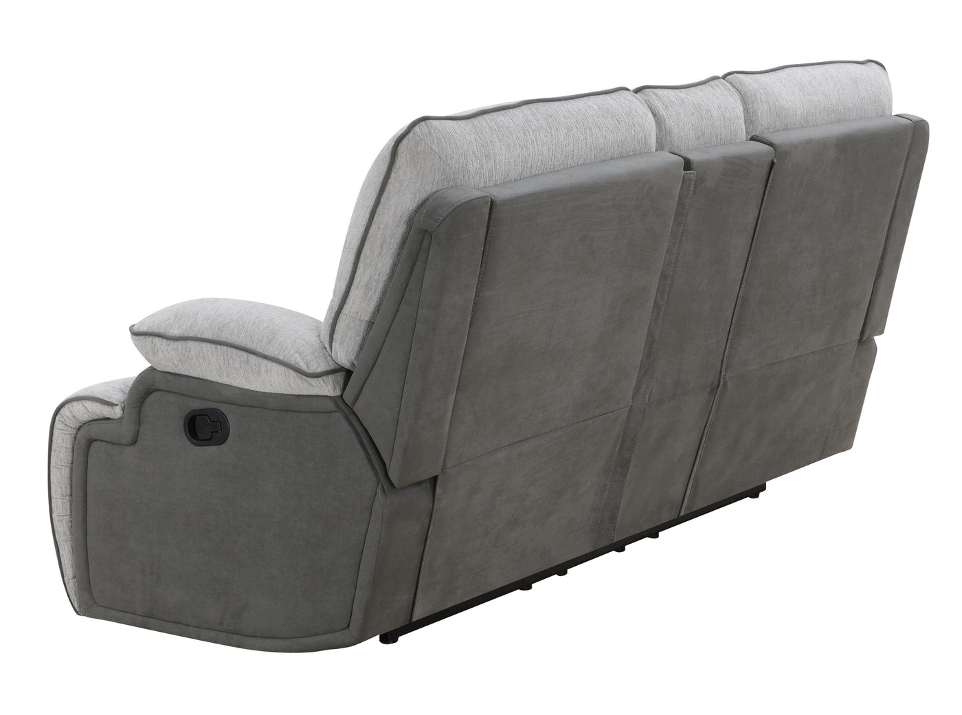 Cyprus - 3 Piece Reclining Living Room Set - Gray