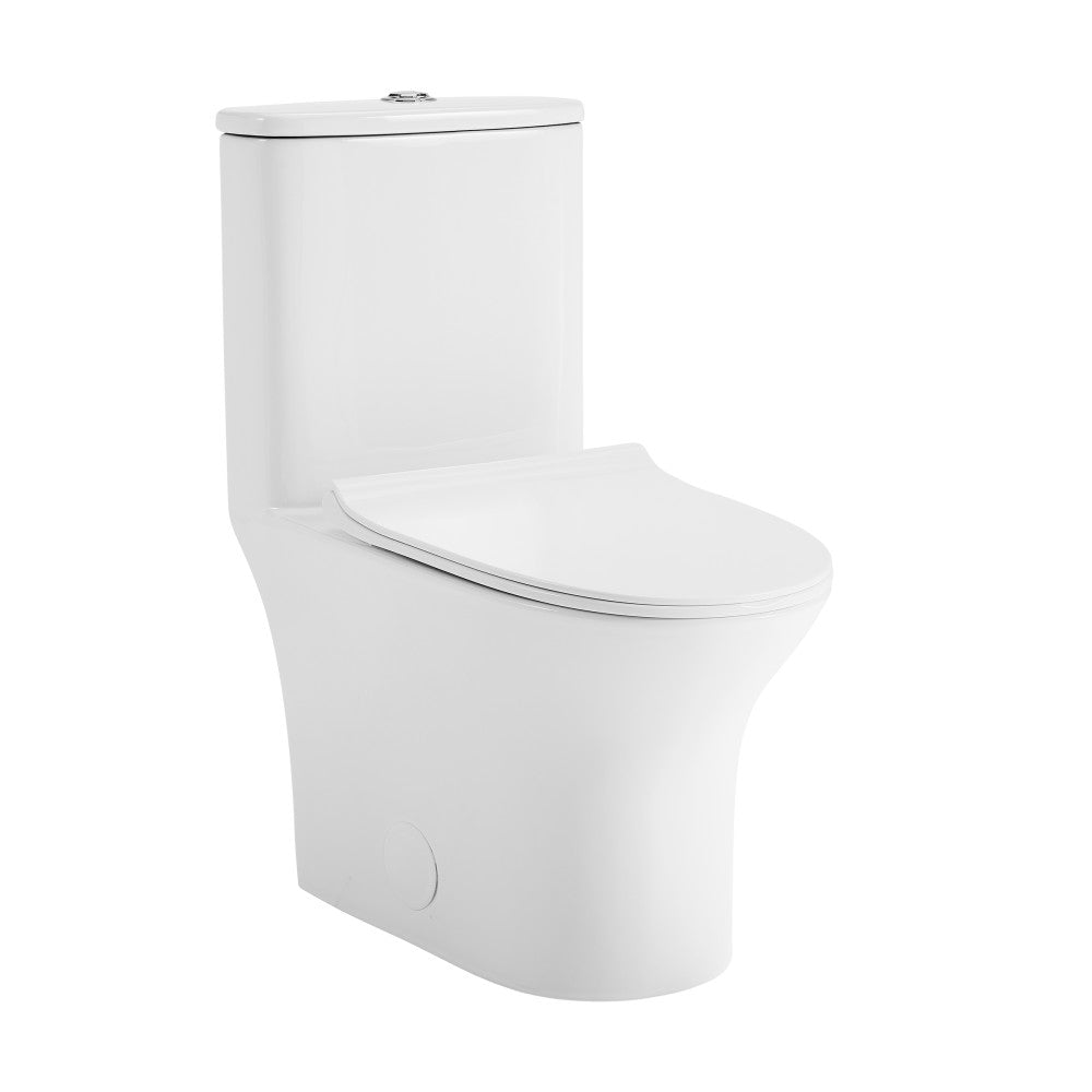 Swiss Madison Cascade One Piece Toilet Dual Flush 1.1/1.6 gpf (6-Pack) SM-1T129-6