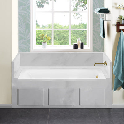 Swiss Madison Voltaire 60" x 30" Right-Hand Drain Alcove Bathtub SM-DB560