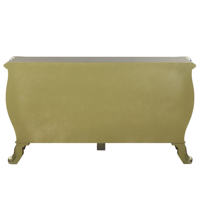 ACME Cabriole DRESSER Gold Finish BD01466