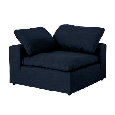 Harper Luxe Navy Sectional - 5 seat Configuration