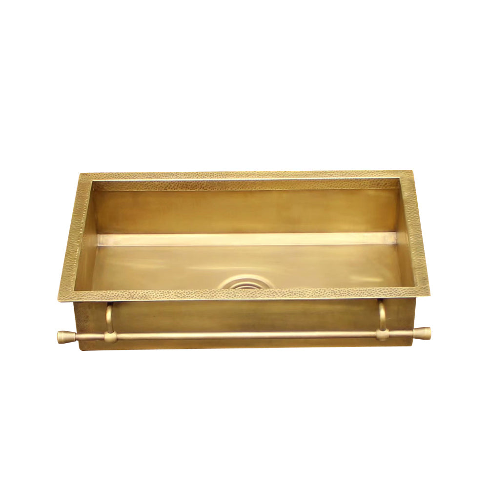 Akicon Equal Bowl Undermount Copper Kitchen Sink - AKS506-C