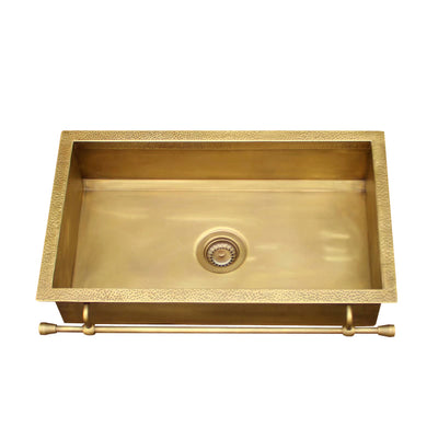 Akicon Equal Bowl Undermount Copper Kitchen Sink - AKS506-C