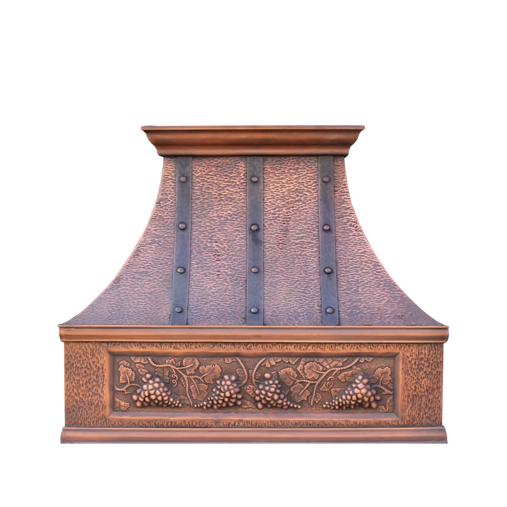 Akicon Custom Handcrafted Copper Range Hood - AKH703T-C