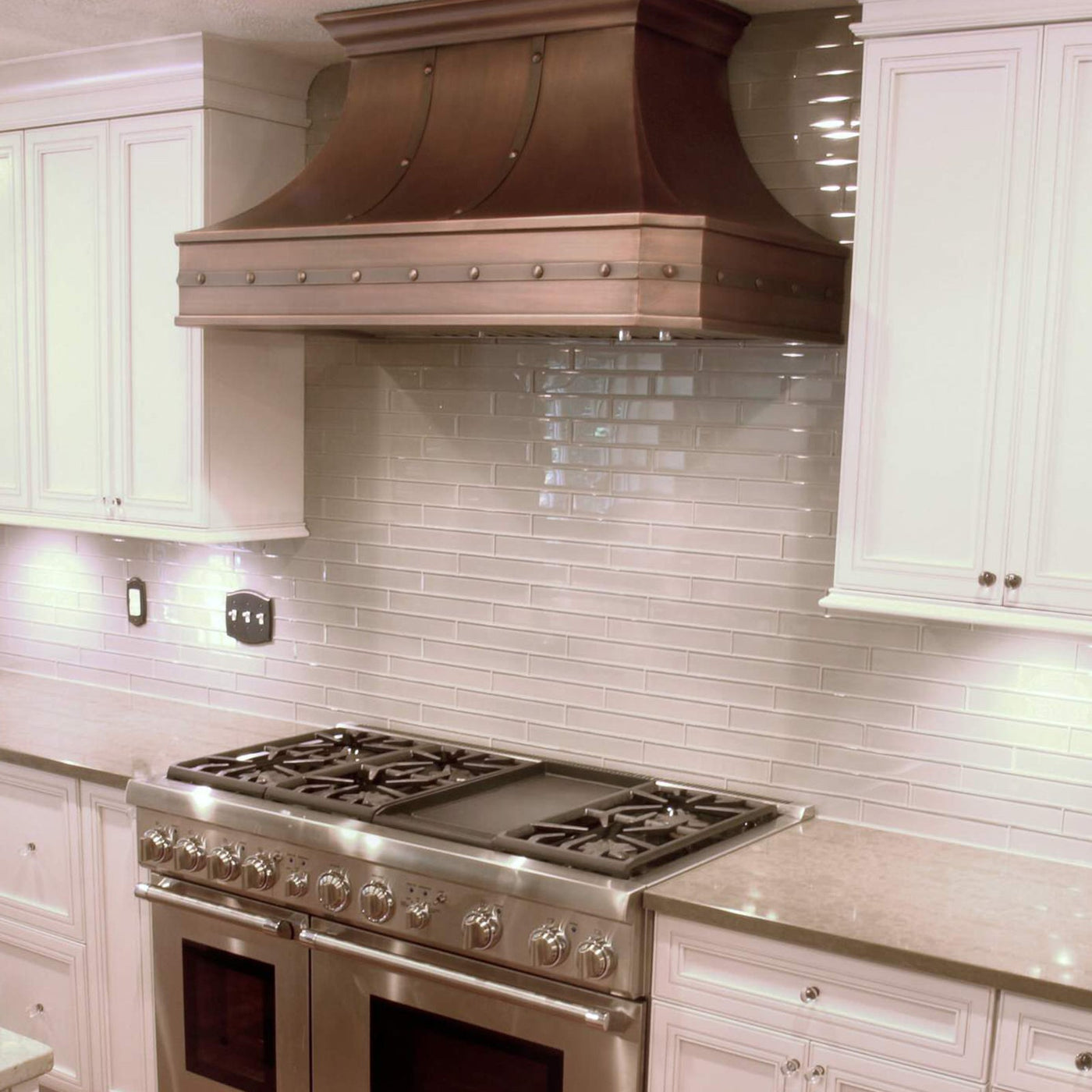 Akicon Custom Handcrafted Copper Range Hood - AKH712C-C