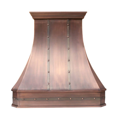 Akicon Handcrafted Copper Range Hood - AKH712C-C