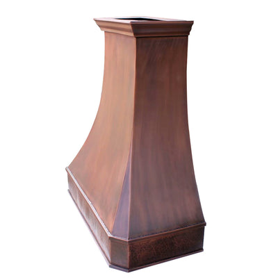 Akicon Custom Handcrafted Classic Copper Range Hood - AKH711C-C