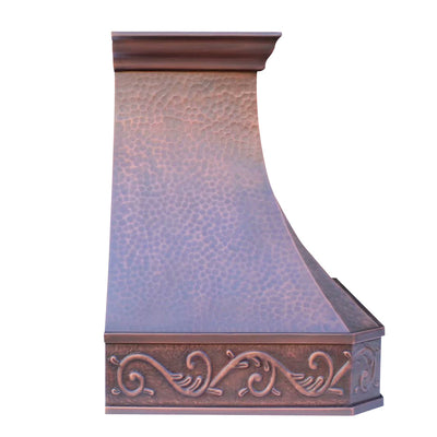 Akicon Custom Handcrafted Copper Range Hood - AKH713C-C