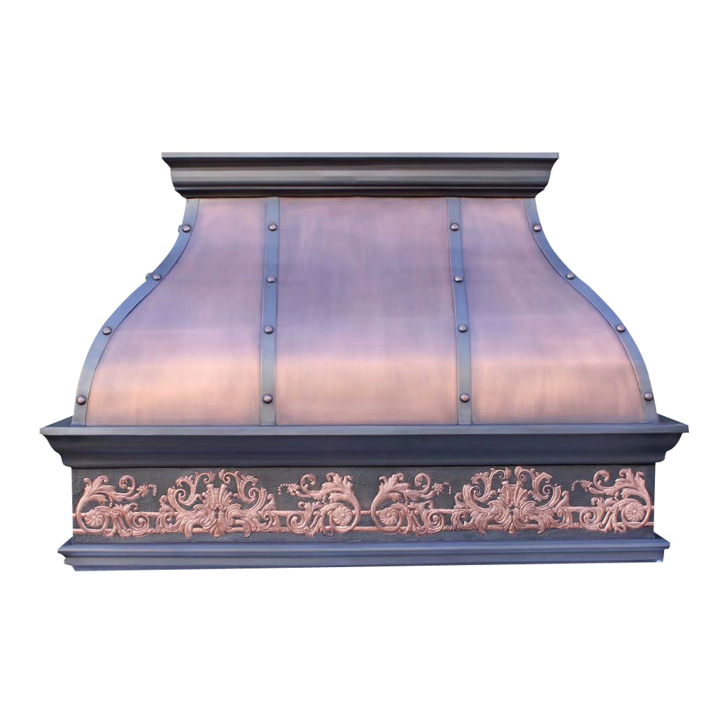 Akicon Custom Handcrafted Copper Range Hood - AKH762BA-C