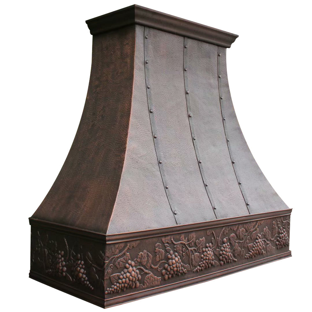 Akicon Custom Handcrafted Copper Range Hood - AKH702T-C