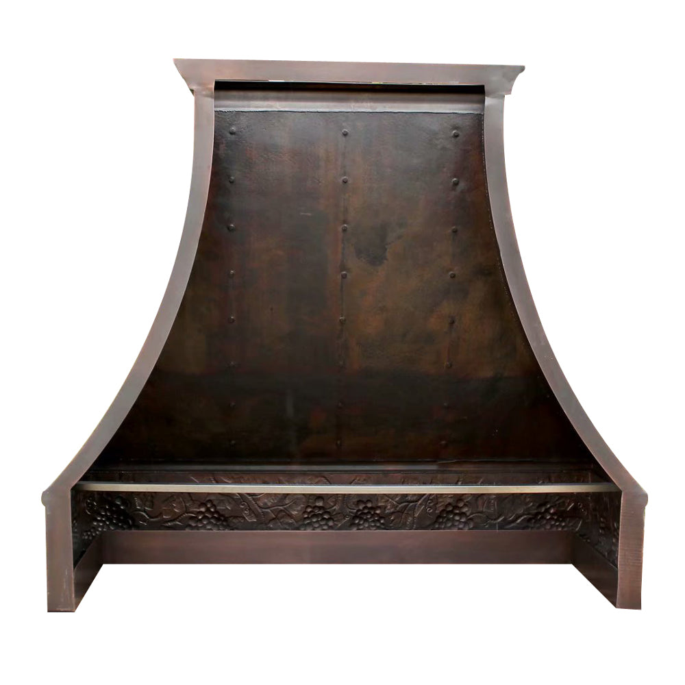 Akicon Custom Handcrafted Copper Range Hood - AKH702T-C