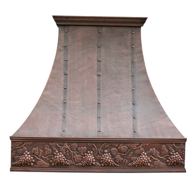 Akicon Custom Handcrafted Copper Range Hood - AKH702T-C