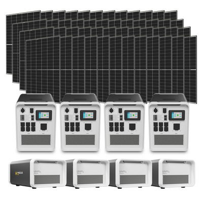 Hysolis Apollo 5K • SuperGrid 240V Kit (12kW Output | 43kWh Storage | 19.6kW Solar)