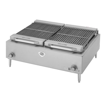 Wells Countertop Charbroiler | Model B50 | Dual Controls