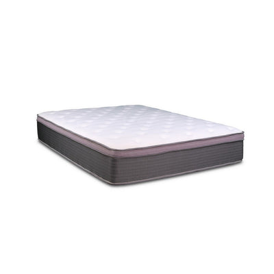 BENZARA Cari 12 Inch Hybrid Queen Size Mattress, Cool Gel Memory Foam, Pocket Coil - BM286347