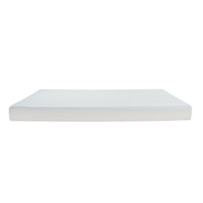 BENZARA Que 6 Inch Twin Size Memory Foam Mattress, Gel Infused, Fabric Upholstery - BM286439