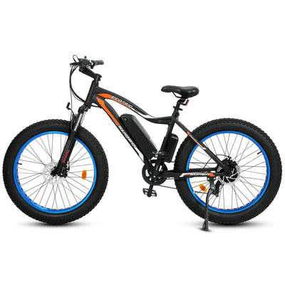 UL Certified-Ecotric Rocket Fat Tire Beach Snow Electric Bike - Blue