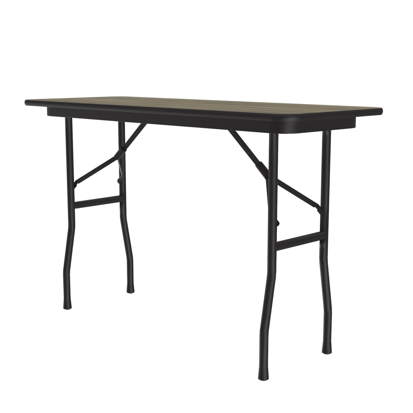 Correll Inc® Commercial High-Pressure Folding Tables, Standard Height - Wood Grain Tops