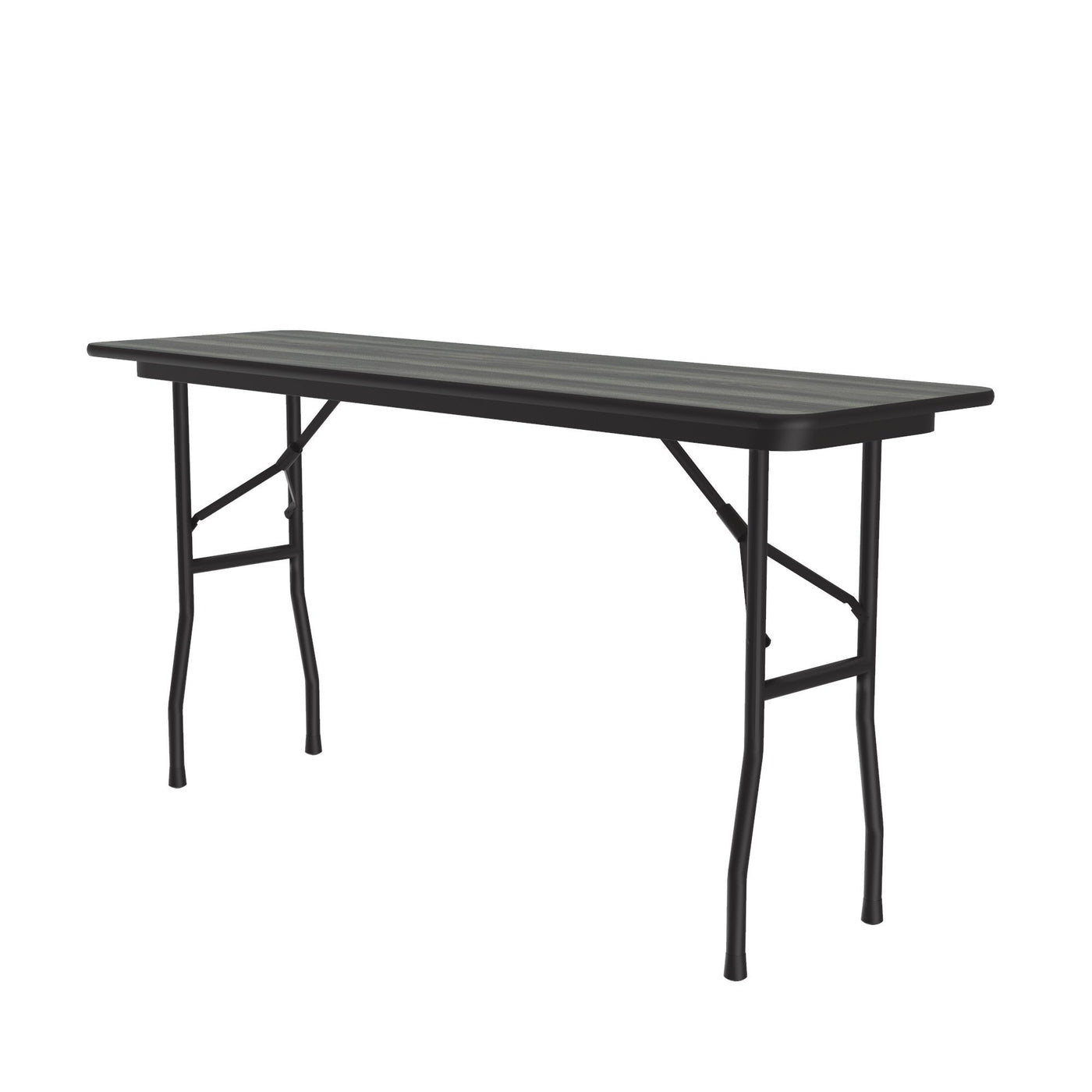 Correll Inc® Commercial High-Pressure Folding Tables, Standard Height - Wood Grain Tops