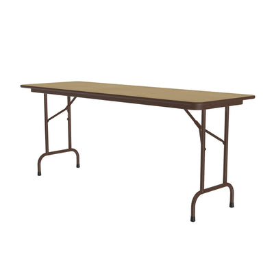 Correll Inc® Commercial High-Pressure Folding Tables, Standard Height - Wood Grain Tops