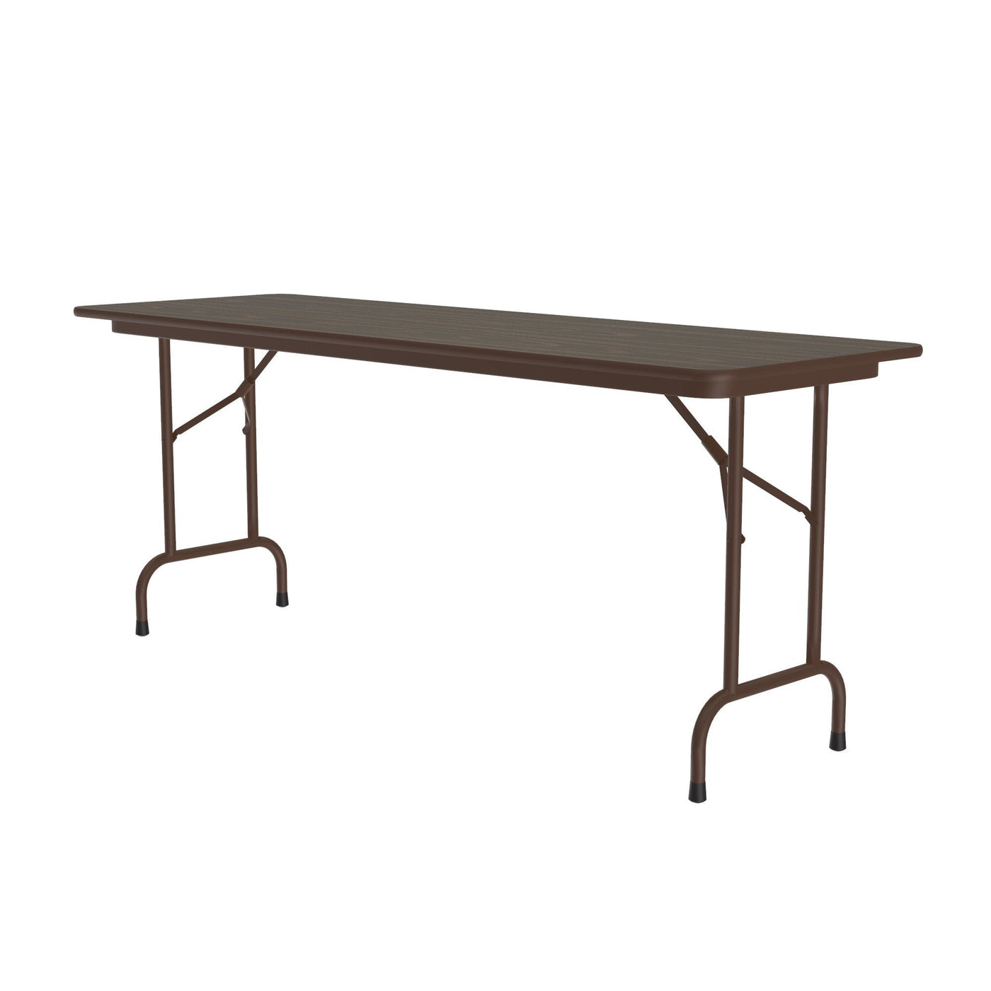 Correll Inc® Commercial High-Pressure Folding Tables, Standard Height - Wood Grain Tops