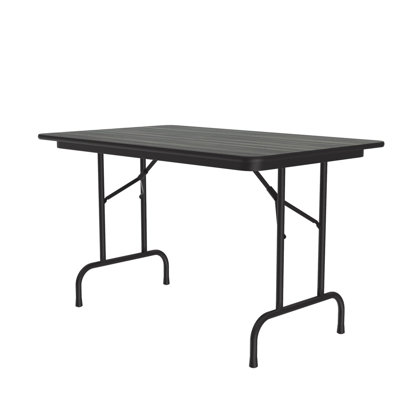 Correll Inc® Commercial High-Pressure Folding Tables, Standard Height - Wood Grain Tops